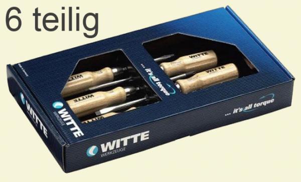 Witte Schraubendrehersatz 6 teilig